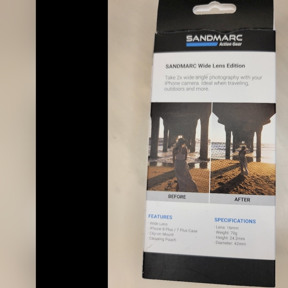 Sandmarc Wide Lens Edition for iPhone 8 Plus/ 7 Plus - Picture 3 of 8